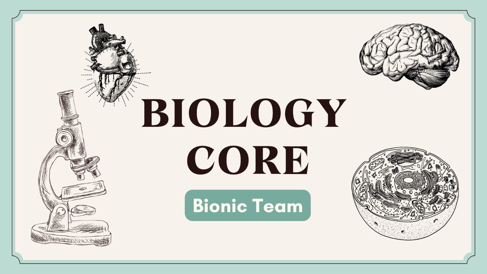 BIOLOGY CORE (YEAR 9)